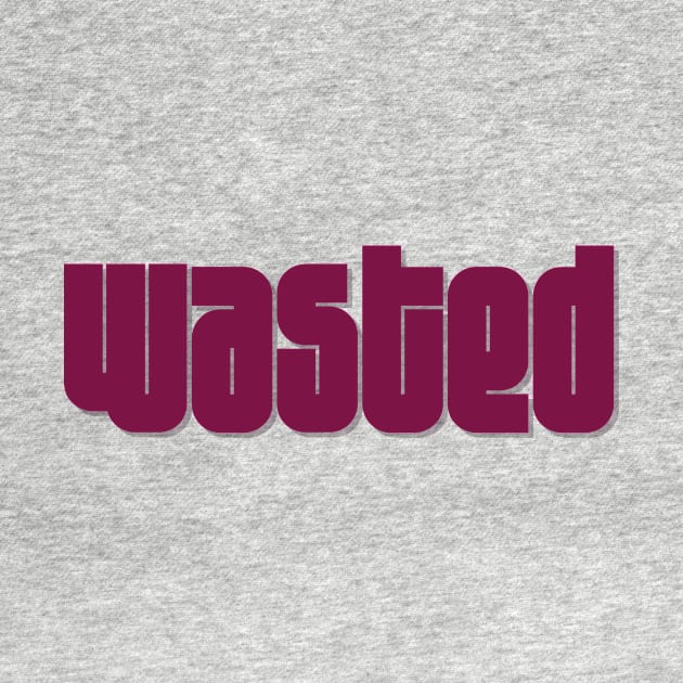 WASTED GTA VIDEO GAME by Anthony88